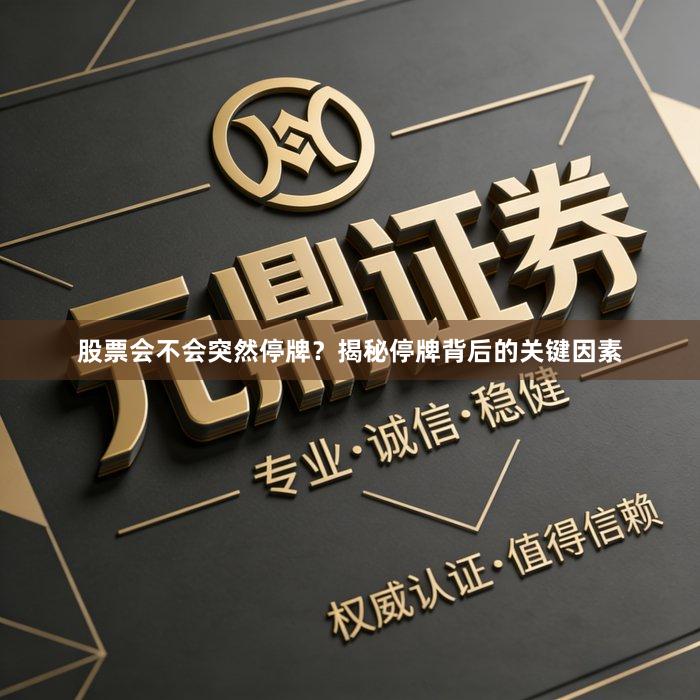 股票会不会突然停牌？揭秘停牌背后的关键因素
