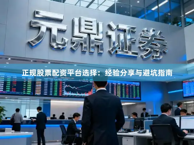正规股票配资平台选择:经验分享与避坑指南