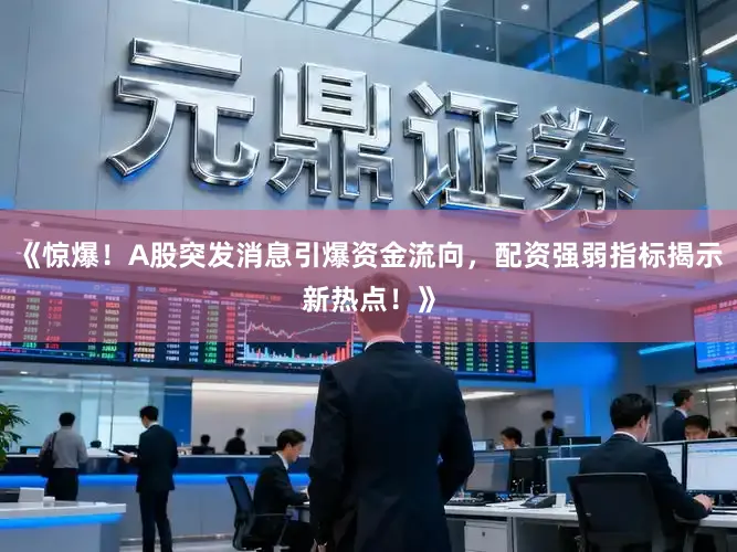 《惊爆！A股突发消息引爆资金流向，配资强弱指标揭示新热点！》