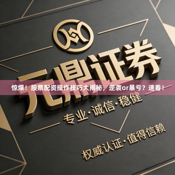 惊爆！股票配资操作技巧大揭秘，逆袭or暴亏？速看！