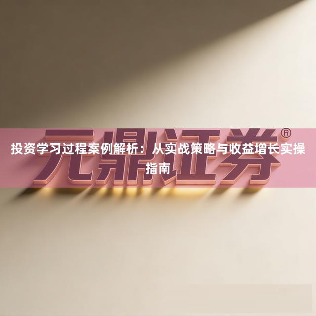 投资学习过程案例解析：从实战策略与收益增长实操指南