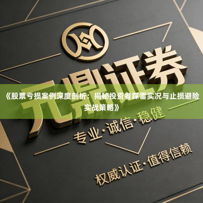《股票亏损案例深度剖析:揭秘投资者踩雷实况与止损避险实战策略》