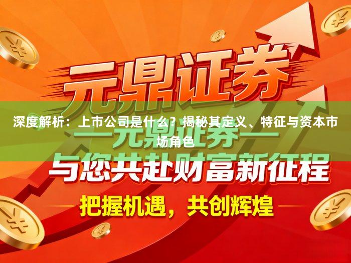 深度解析：上市公司是什么？揭秘其定义、特征与资本市场角色